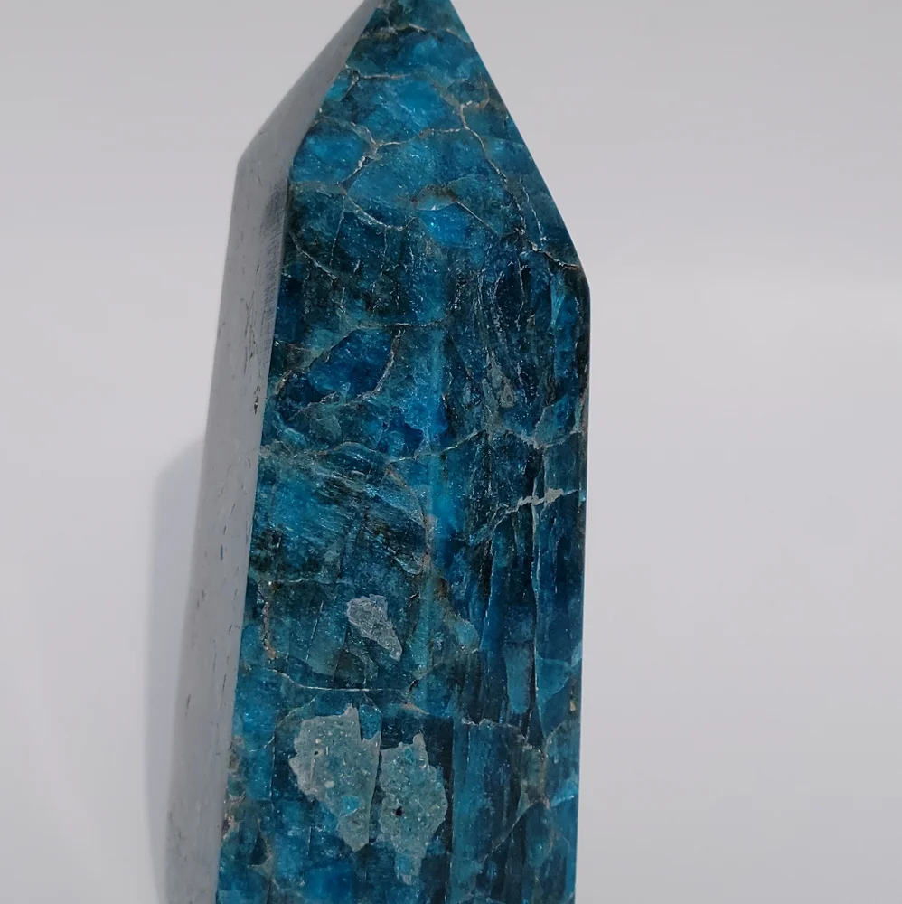Blue Apatite tower - Picture 4 of 7